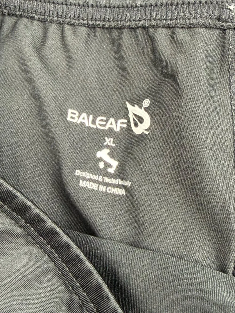 Baleaf Mens 3D Padded Bike Shorts in Black Size XL - 2 Pair